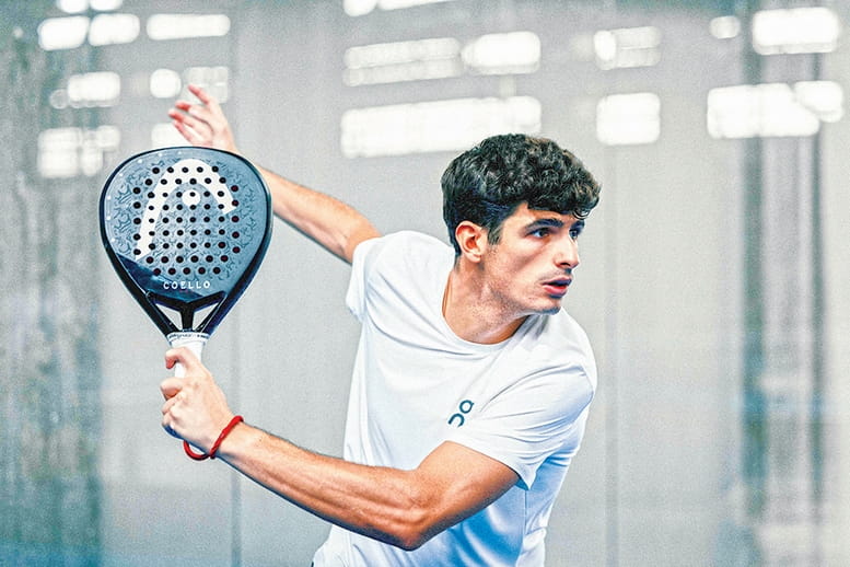 Swiss sportswear brand On welcomes padel star Coello