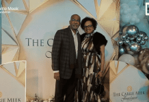 Grant Miller at the Carrie Meek Foundation Event Honoring Kionne McGhee, 2025 Citizen of the Year