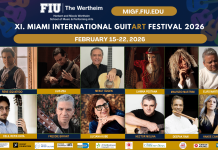2026 Miami International GuitART Festival Opens on February 15