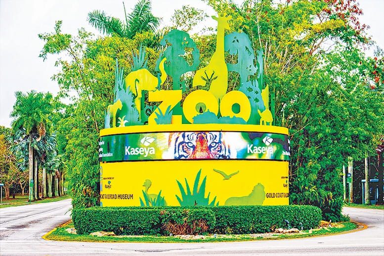 Kaseya gift funding upgrade to zoo’s LED entrance screen