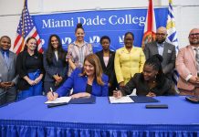 Miami Dade College Signs Memorandum of Understanding With the Overtown Youth Center