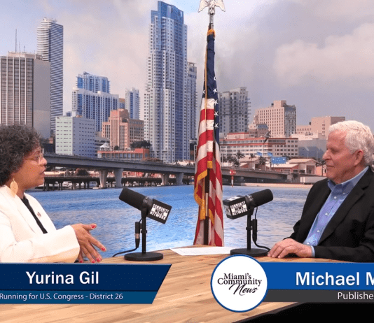 Michael Miller talks with Yurina Gil on Running for U.S. Congress (District 26)