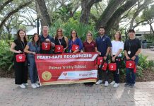Palmer Trinity Achieves Project ADAM Heart Safe School Designation