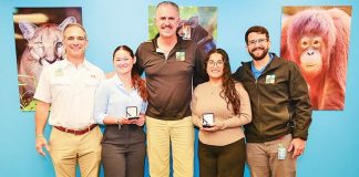 Zoo Miami Foundation surprises two students with $5,000 scholarships Zoo Miami Foundation surprises two students with $5,000 scholarships