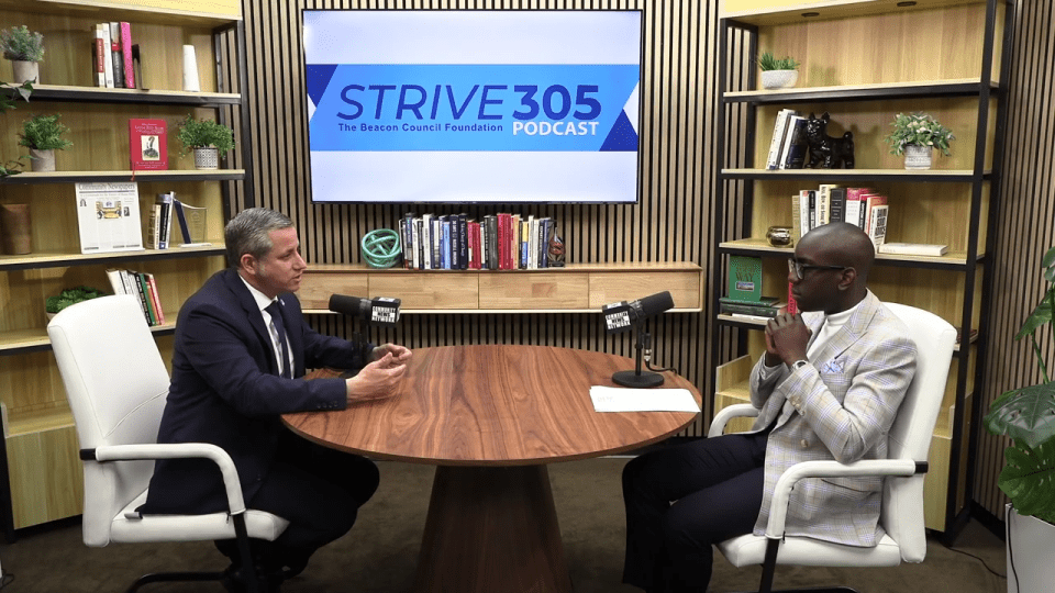The Strive305 Economic Fellowship Podcast – Clint John Jr and Tax Collector Dariel Fernandez