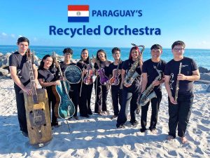 ‘Recycled Orchestra’ plays instruments made from trash